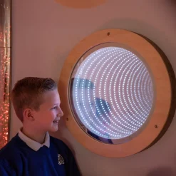 Hot Light Up Infinity Mirror 50 diam Early Years & Nursery|Furniture