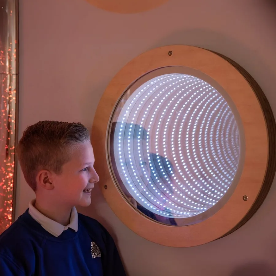 Hot Light Up Infinity Mirror 50 diam Early Years & Nursery|Furniture