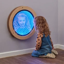 Hot Light Up Infinity Mirror 50 diam Early Years & Nursery|Furniture
