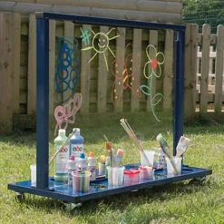 Manoeuvrable Clear Acrylic Painting Easel Dividers, Display & Easels|Chalkboards & Easels