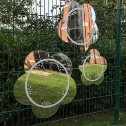 Best Mark Making Mirror Daisies Outdoor Art|Outdoor Art