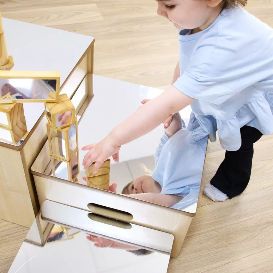 Clearance Marvellous Mirror Construction Blocks 25pk Early Years & Nursery|Furniture