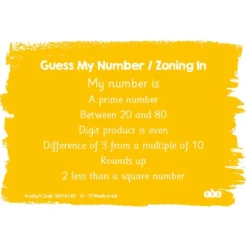 Hot Maths Reasoning Activity Cards Year 6 84pk Problem Solving|Oracy