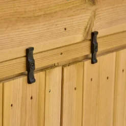 New Medium Outdoor Storage Shed with Shelving Furniture|Outdoor Storage