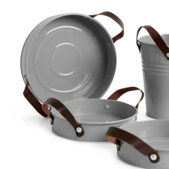 Hot Metal Buckets & Pans 4pcs Outdoor Sand & Water|Mud Kitchens