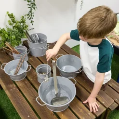 Metal Creative Cans and Tubs Outdoor Sand & Water|Mud Kitchens