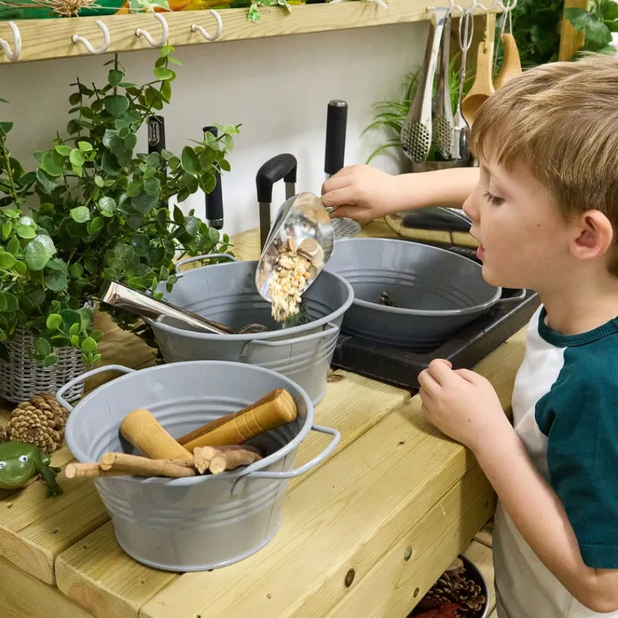 Metal Creative Cans and Tubs Outdoor Sand & Water|Mud Kitchens