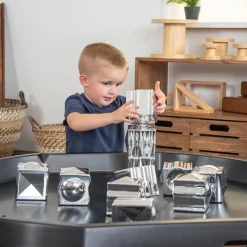 New Metallic Distorting Cubes 12pk Early Years & Nursery|Furniture