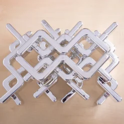 Online Metallic Silver Stacking Zig Zags 12pk Shop The Full Range|Sensory Construction