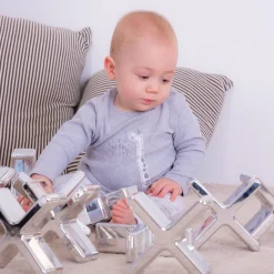 New Metallic Silver Stacking Crosses 12pk Shop The Full Range|Sensory Construction