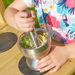 Sale Metal Pestle and Mortar Set 3pcs Outdoor Sand & Water|Shop The Full Range