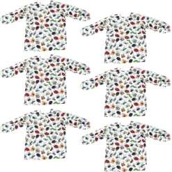 Sale Minibeast Patterned Waterproof Aprons Overalls 6pk Outdoor Art|Painting