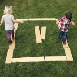 Online Mini Wooden Plank Collection 12pk Construction|Loose Parts