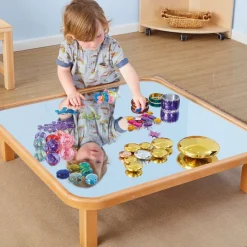 Sale Mirrored Wooden Creative Low Toddler Table Early Years & Nursery|Shop The Full Range