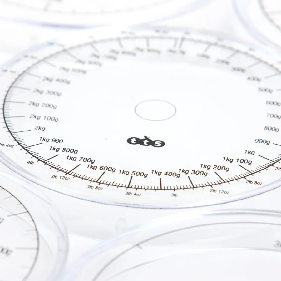 Clearance Multi Dial Plastic Measuring Scales 6pk Measure|Maths Essentials