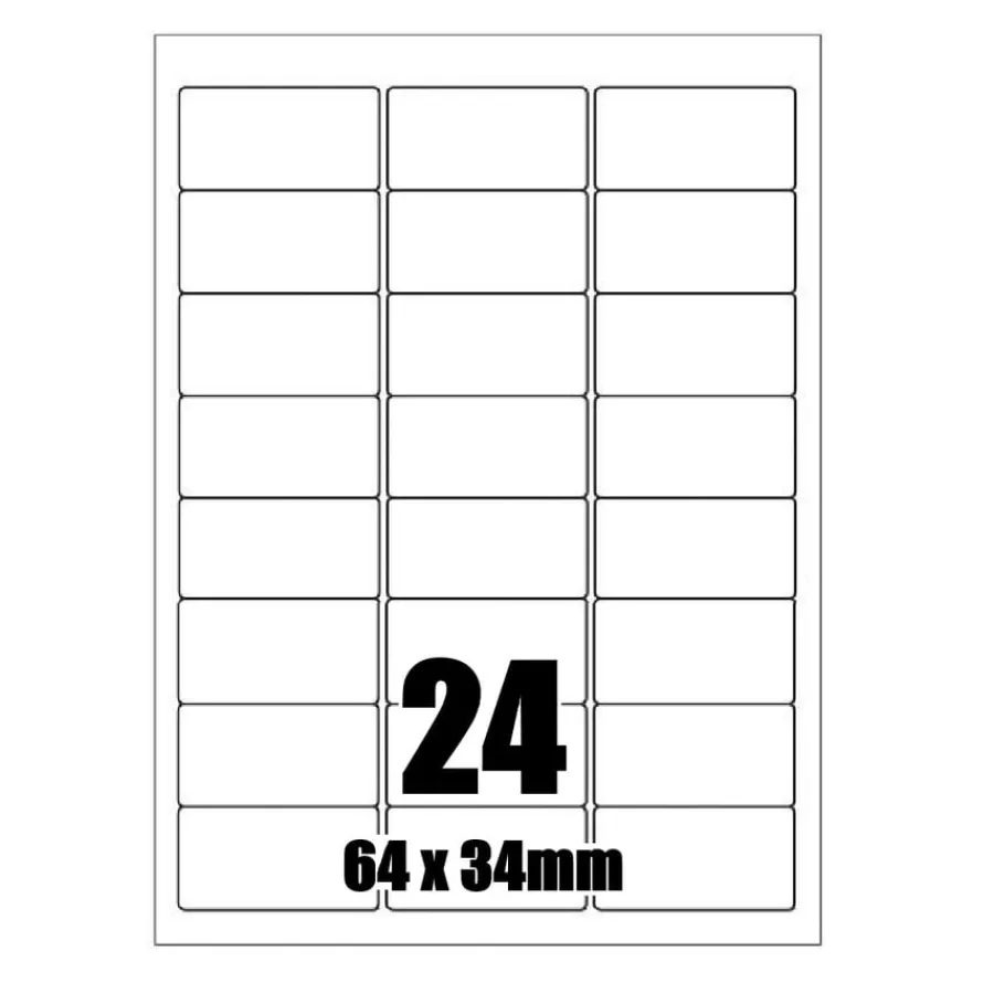 New Multi-Printer Labels 100pk Own Brand Stationery|Tts Brand