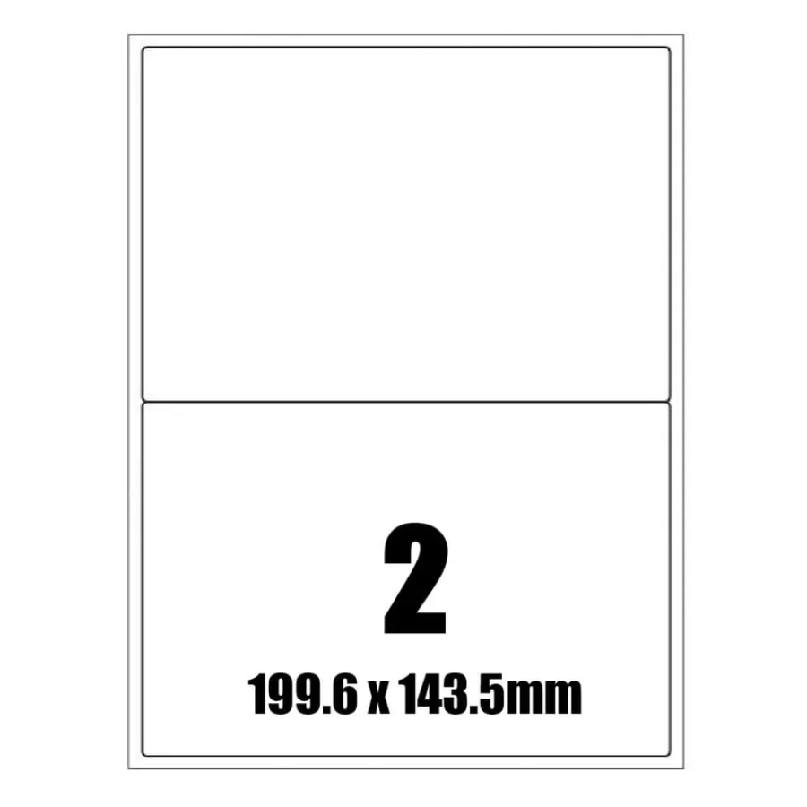 New Multi-Printer Labels 100pk Own Brand Stationery|Tts Brand