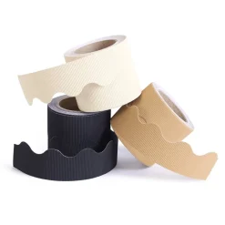 Best Natural Corrugated Border Rolls 36pk Display|Paper & Display Resources