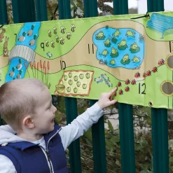 Online 1-20 Outdoor Counting Line Maths, Literacy & Communication|Exploring Numbers