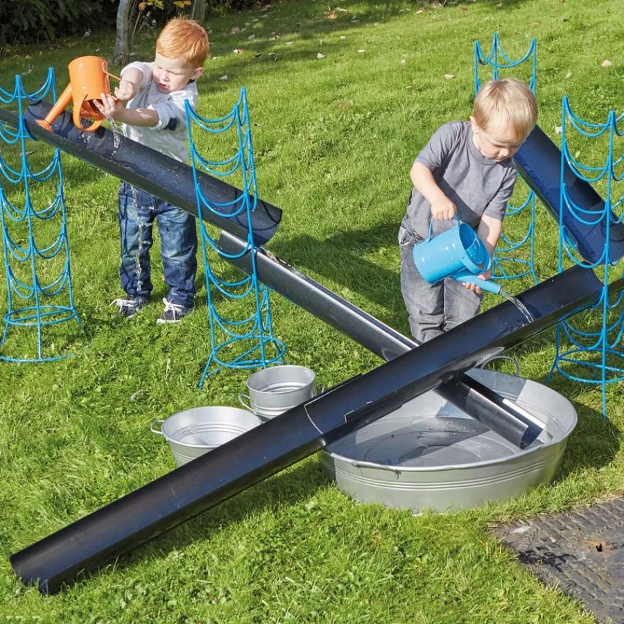 Best Outdoor Jumbo Guttering Stands 4pk Outdoor Sand & Water|Water Channelling