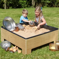 Outlet Outdoor Low Sand & Water Tray Table H40 x W100 x L100cm Outdoor Sand & Water|Shop The Full Range