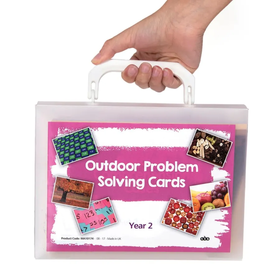 Best Outdoor Maths Problem Solving Cards A5 Group Set Addition & Subtraction|Oracy