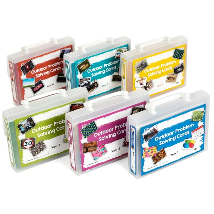 Best Outdoor Maths Problem Solving Cards A5 Group Set Addition & Subtraction|Oracy