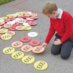 Best Outdoor Place Value Foam Counters 80pcs Maths Counters|Number & Place Value
