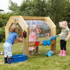 Best Outdoor Wooden Cascading Water Tunnel Outdoor Sand & Water|Sand & Accessories