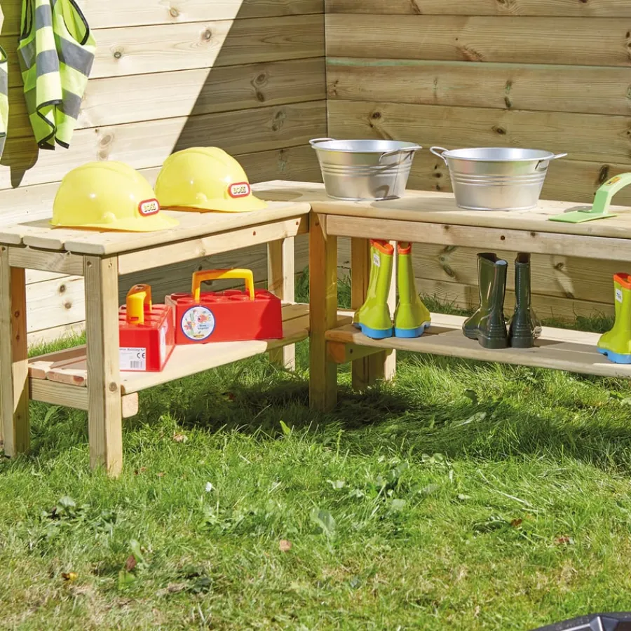 Hot Outdoor Wooden L Shaped Bench Benches & Picnic Benches|Outdoor Furniture