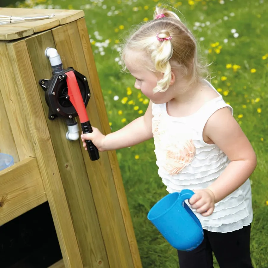 Outlet Outdoor Wooden Water Pump Station H100 x W77 x D140cm Outdoor Sand & Water|Trays & Tables