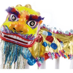 Online Papier Mache Chinese Dragon Collage & Craft|Festivals & Celebrations