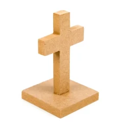 New Plain Wooden Crosses 10pk Re|Christianity
