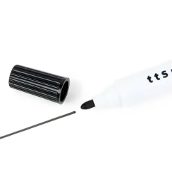Hot Premium Drywipe Markers Bullet Tip Black 12pk Whiteboards|Tts Brand