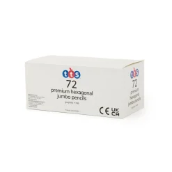 Best Premium Hexagonal Jumbo Graphite HB Pencils 72pk Drawing|Tts Brand