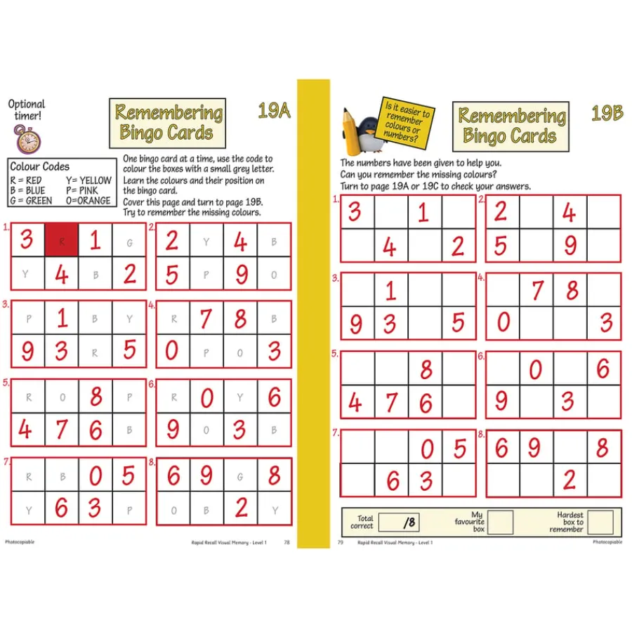 Discount Rapid Recall Visual Memory Transition