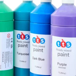 Online Ready Mixed Paint Assorted 16 x 1l Outdoor Art|Painting