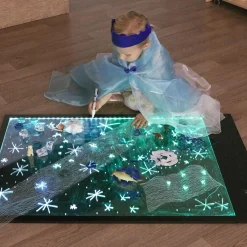 Sale Rechargeable Giant Illuminated Mark Making Board A1 Light Up Learning|Writing