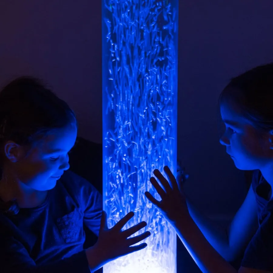 Rechargeable Sensory Hurricane Tube Light Up Learning|Touch, Sound & Aromas