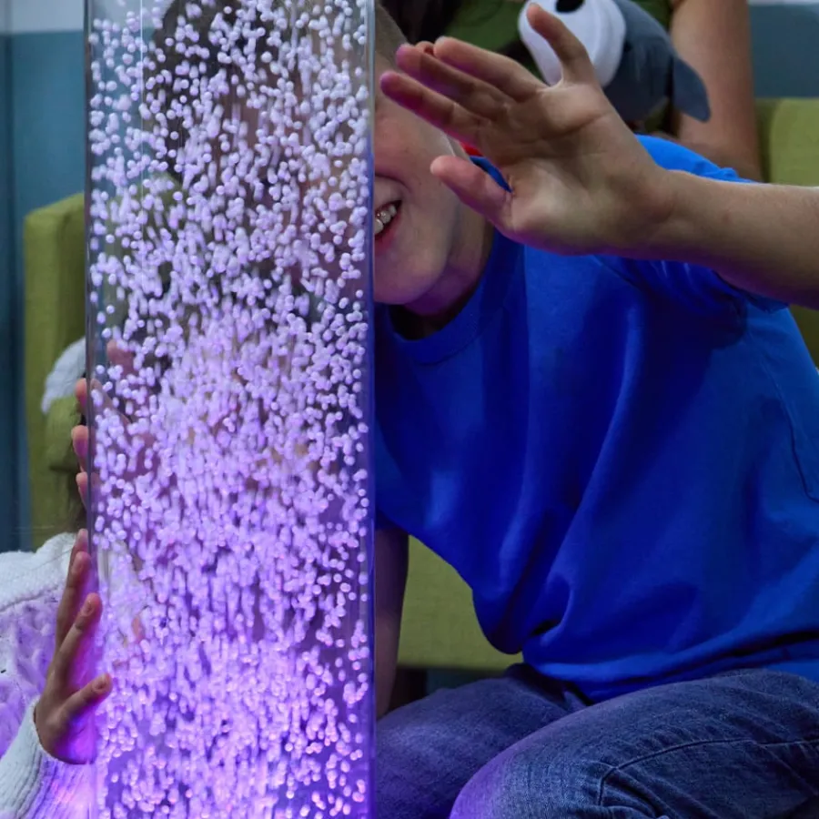 Rechargeable Sensory Hurricane Tube Light Up Learning|Touch, Sound & Aromas