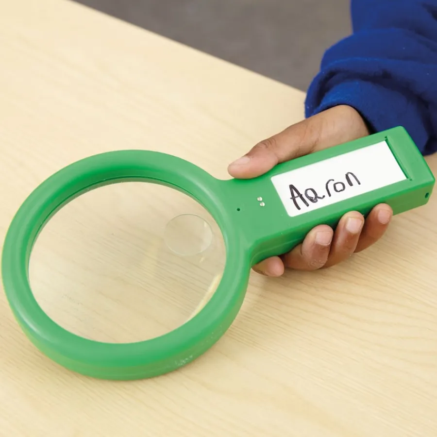 Online Recordable Plastic Magnifying Glasses 6pk Science|Habitats And Observation