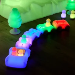 Clearance Remote Control Light Up Vehicle & Wagons Bundle Technology|Glow Resources