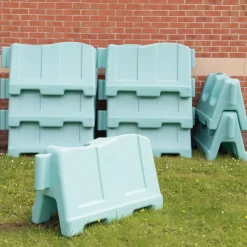Hot School Playground Play Zone Barriers 15pk Panels & Partitions|Football