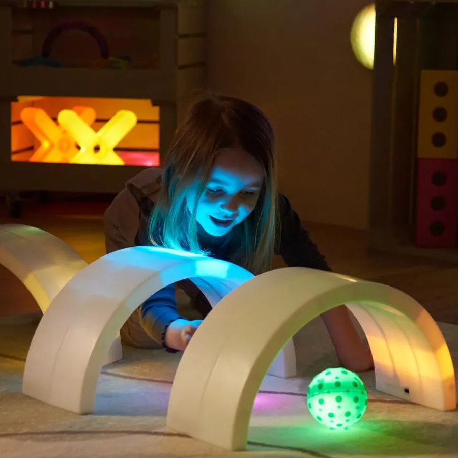 Outlet Sensor Activated Glow Arches 3pk Light Up Learning|Sensory Construction