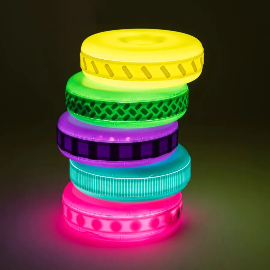 Best Sensory Stacking Glow & Texture 5pk Light Up Learning|Technology