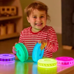 Best Sensory Stacking Glow & Texture 5pk Light Up Learning|Technology