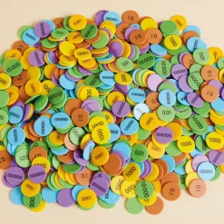 Clearance Singapore Colours Place Value Counters Expansion 700pk Exploring Numbers|Number