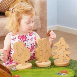 Small World Chunky Wooden Trees 3pcs Shop The Full Range|Habitats