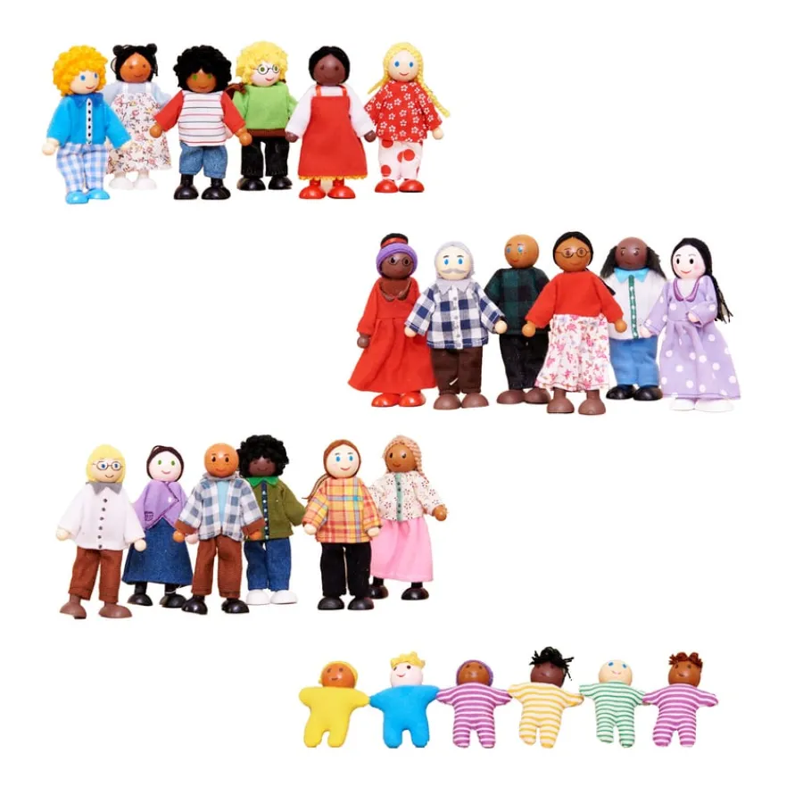 Small World Family Figures Role Play Furniture & Accessories|Figures