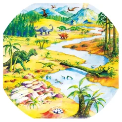 Clearance Small World Prehistoric Dinosaur Tuff Tray Mat Tuff Trays, Stands & Accessories|The Past And Present Day